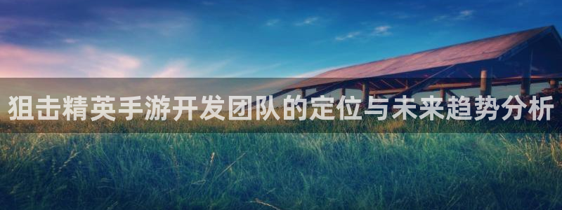三牛娱乐是网络诈骗平台吗：狙击精英手游开发团队的定位与未来趋